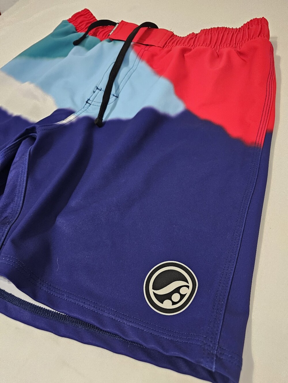 Shoyoroll Uniforms USA Made Active Combat Shorts 2XL Red Blue Colorblock - Picture 5 of 10